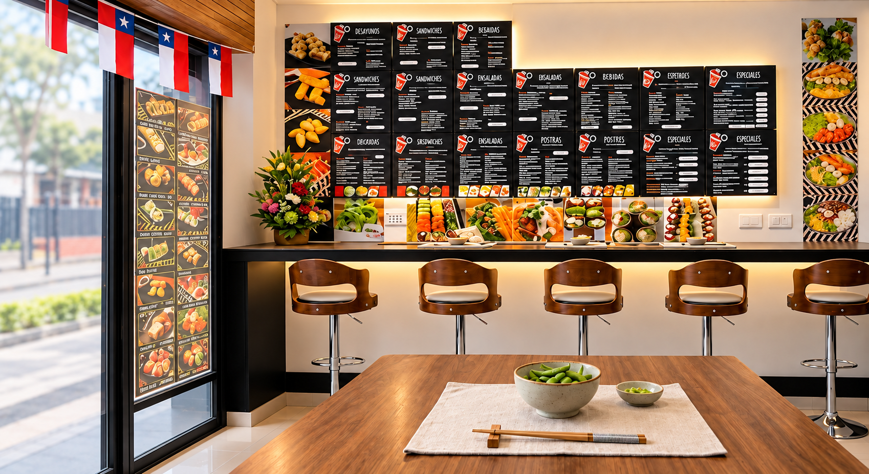Local y experiencia KURISEBA SUSHI FUSIÓN en Santiago